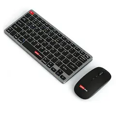LENOVO - Combo Teclado Ratón Kit P211 Inalámbrico Bluetooth Silencioso