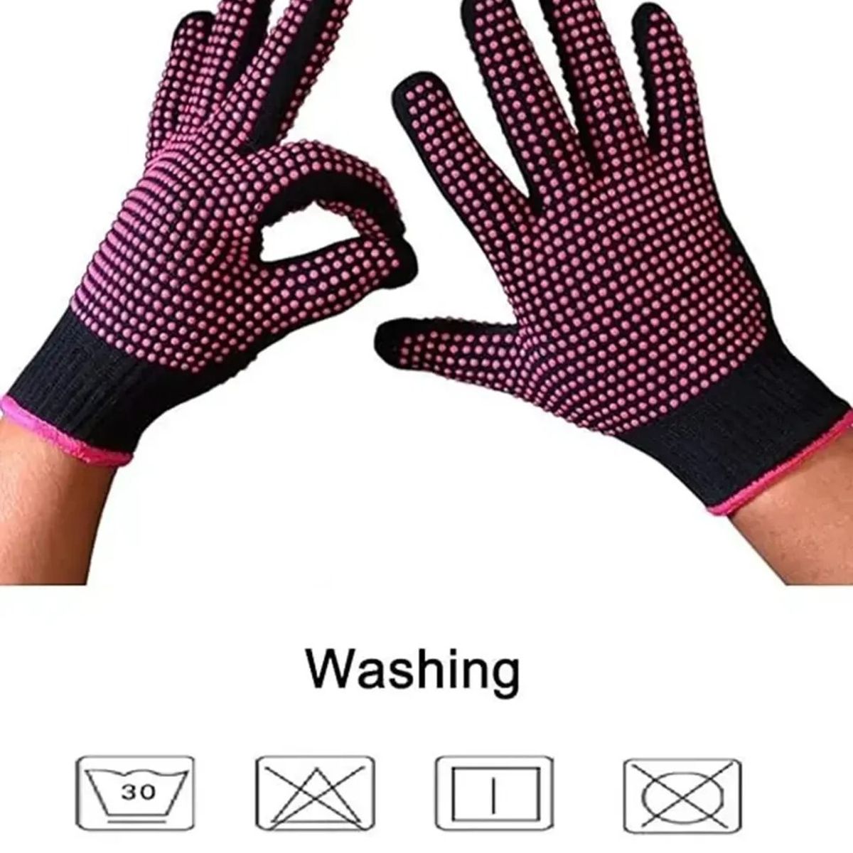 GENERICO - Guantes Térmicos Resistentes Para Estampado Y Sublimación Fucsia