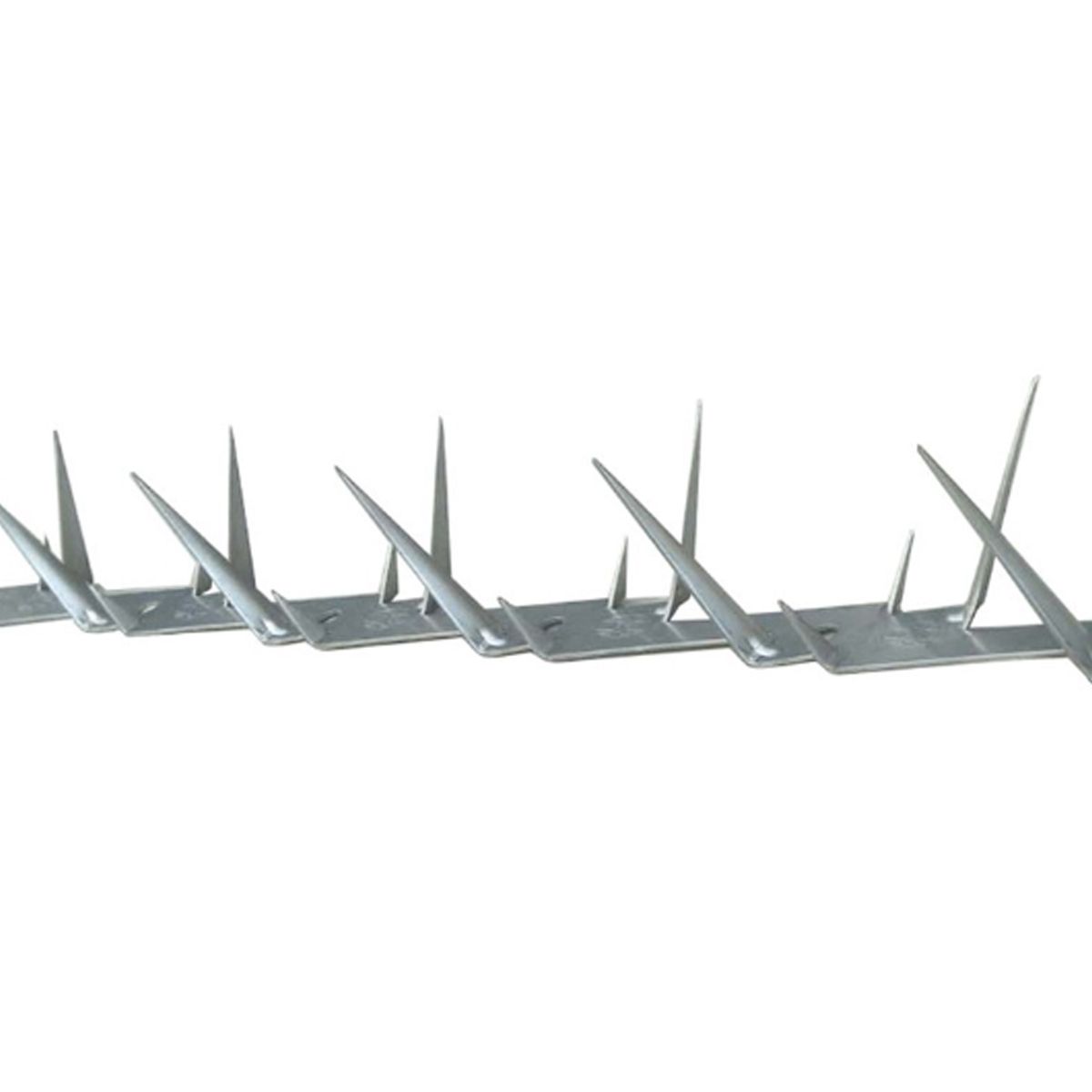 ATURE - Lote De 10 Púas Antiescalada Galvanizadas De 1m Para Muros Metal