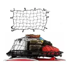 GENERICO - Malla Elastica Pulpo Portaequipaje 90x150cm Camping