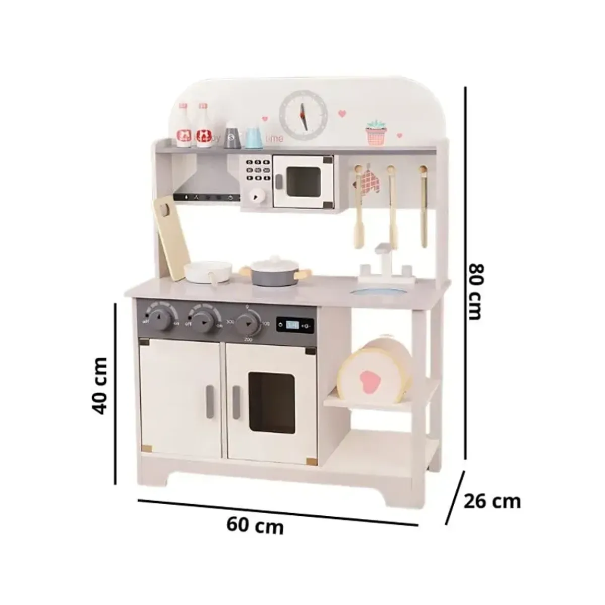 BITART - Juego Set De Cocina+utensilios De Madera