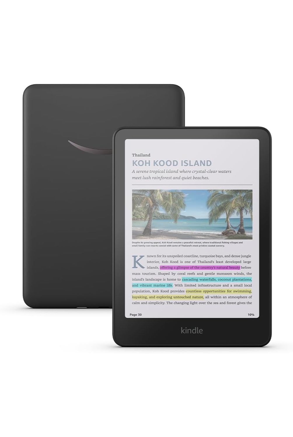 Kindle Colorsoft 16GB 7インチ 純正カバー付き Amazon Kindle Colorsoft 16GB 7インチカラーディスプレイ 防水電子