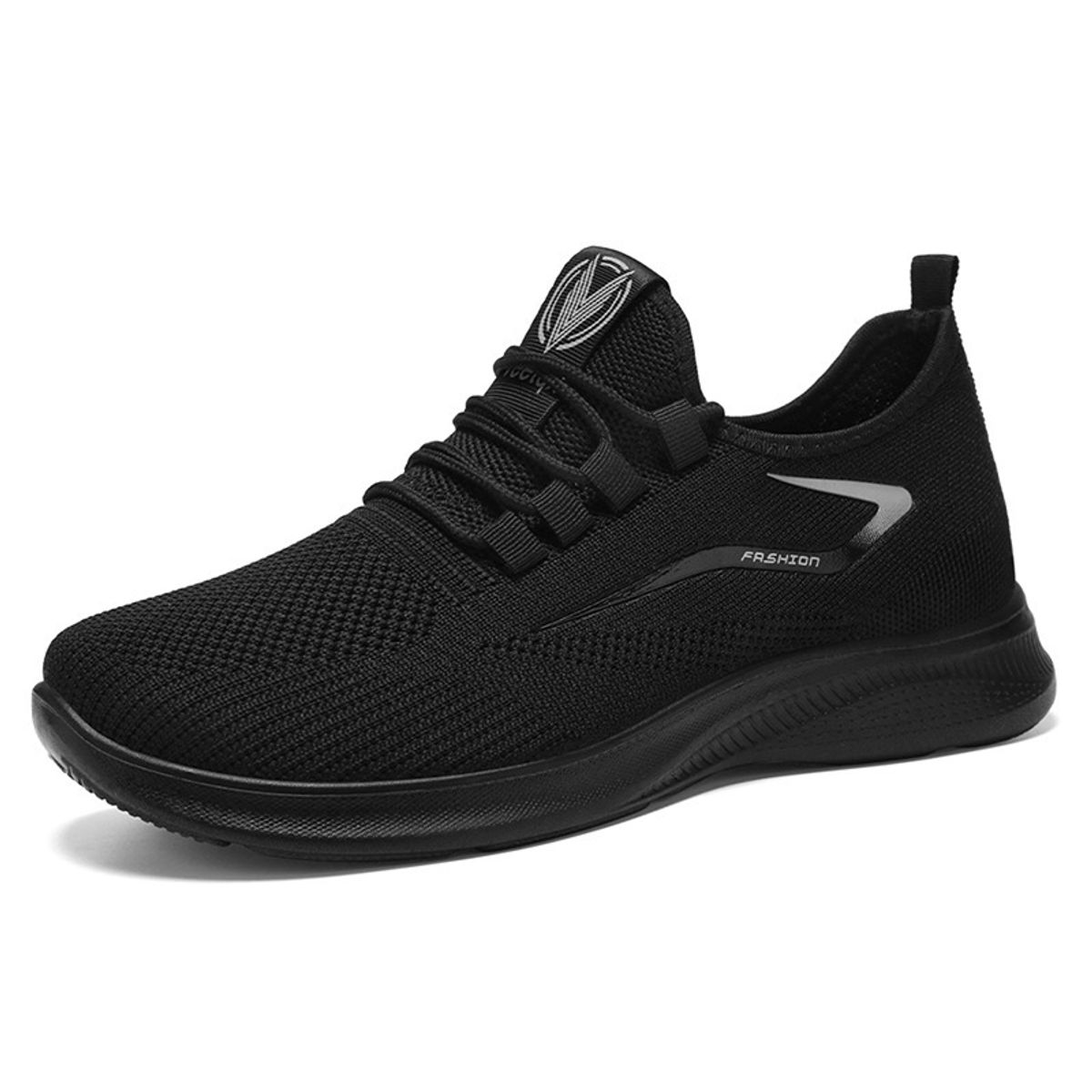 TIOZONEY - Zapatos casuales transpirables para hombre - Negro