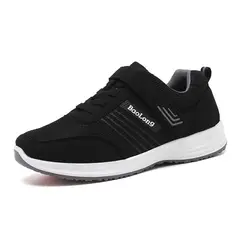 TIOZONEY - Zapatos casuales transpirables para hombre - Negro