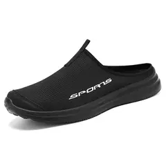 TIOZONEY - Zapatos casuales transpirables para hombre - Negro