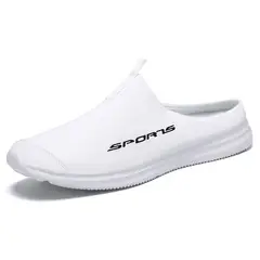 TIOZONEY - Zapatos casuales transpirables para hombre - Blanco
