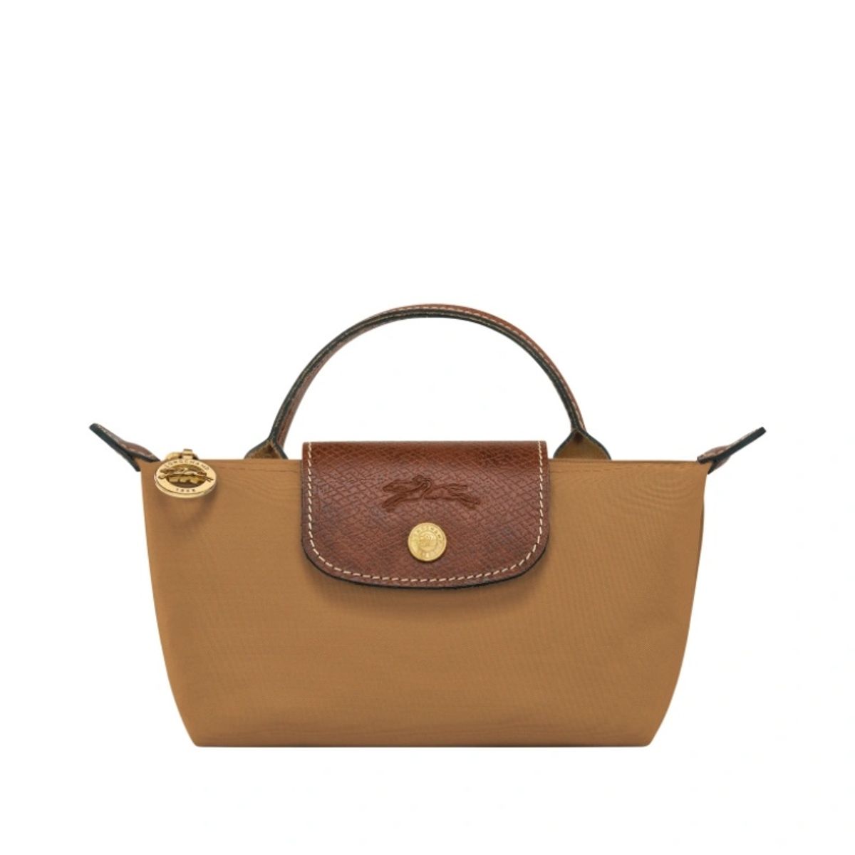 LONGCHAMP - Longchamp Le Pliage Original Estuche con asa en color Fawn 34175 089