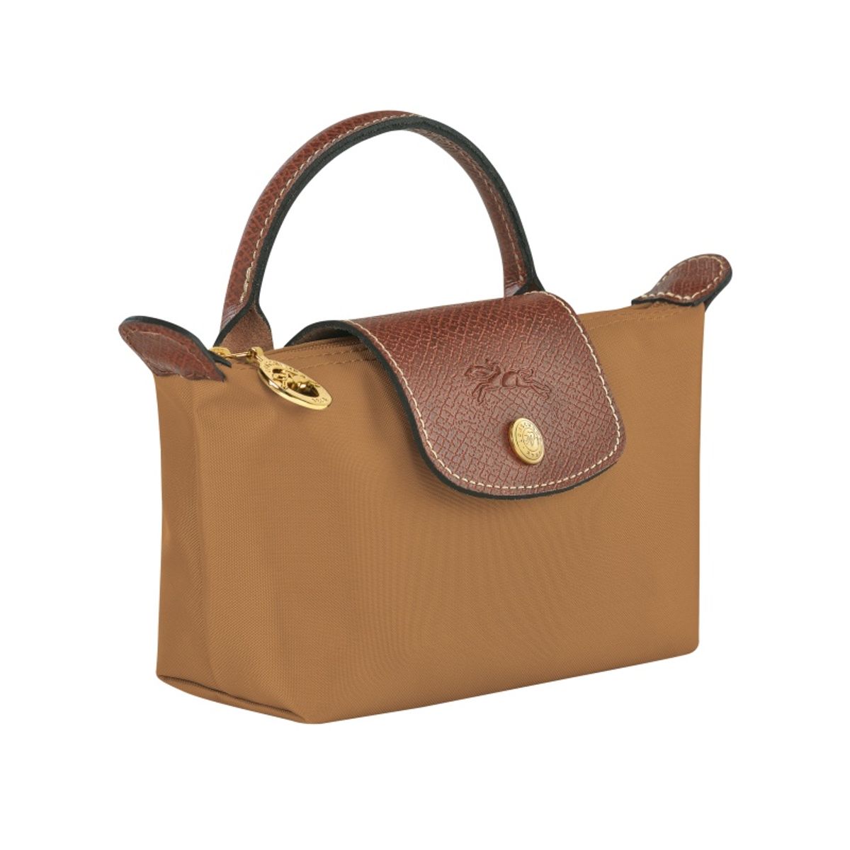LONGCHAMP - Longchamp Le Pliage Original Estuche con asa en color Fawn 34175 089
