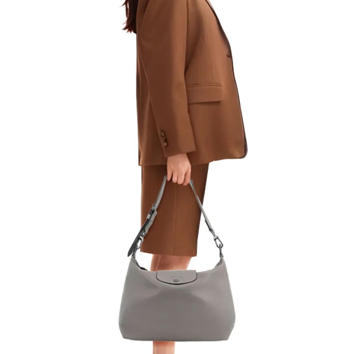 LONGCHAMP - Longchamp Le Pliage Xtra 32 Bolso bandolera mujer en gris tortola 10189 987