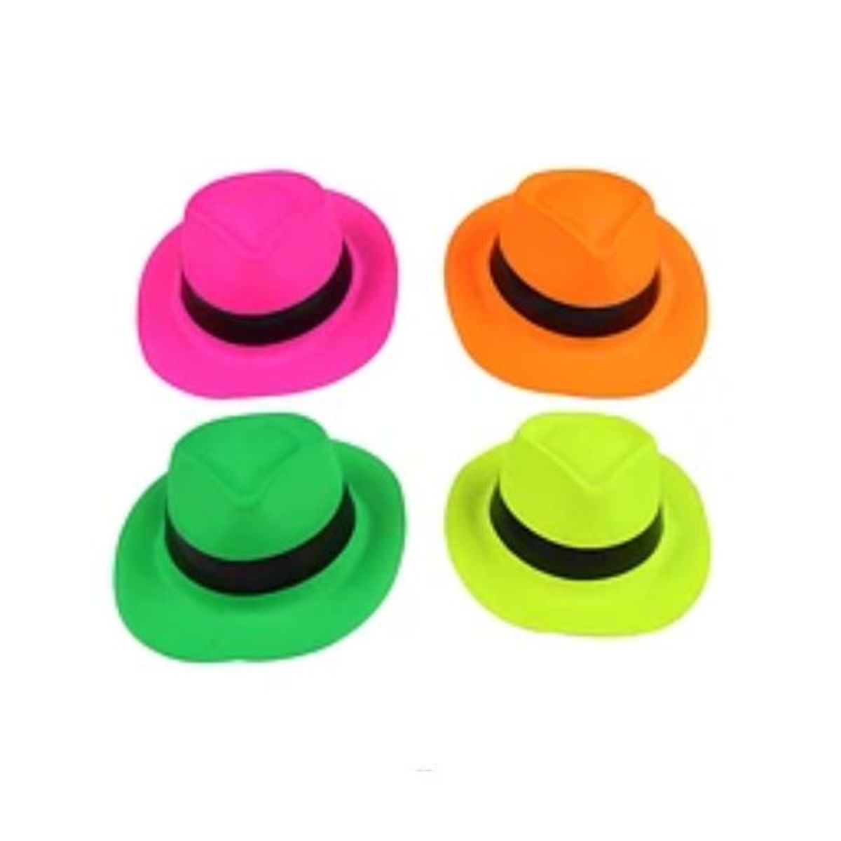 GENERICO - Sombrero de cotillón 10x25x29cm color aleatorio