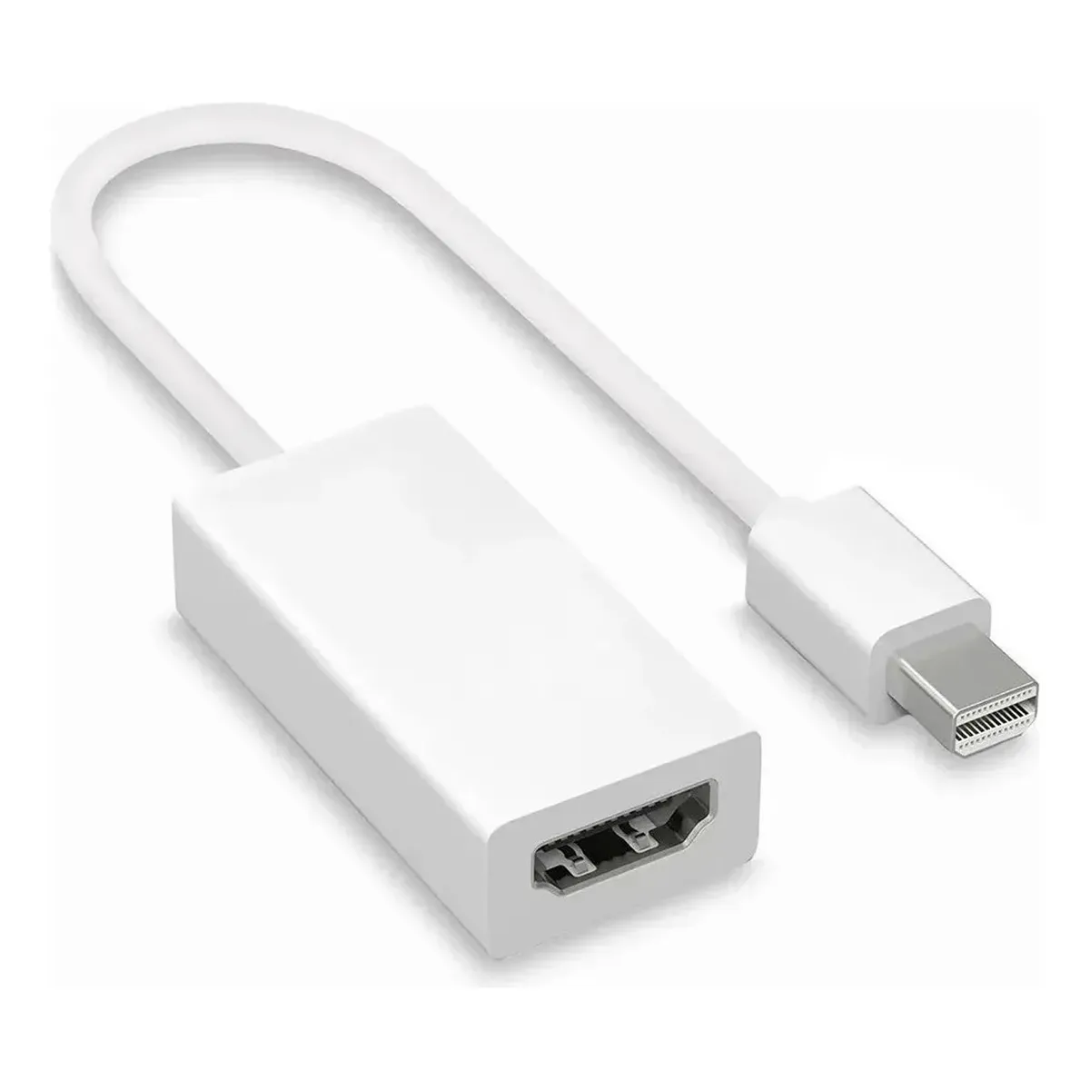 N NISHA ONLINE - Cable Adaptador Mini displayport a HDMI 15CM Compatible Mac