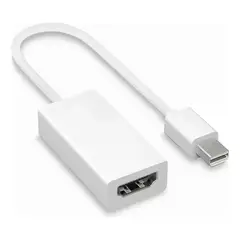 N NISHA ONLINE - Cable Adaptador Mini displayport a HDMI 15CM Compatible Mac