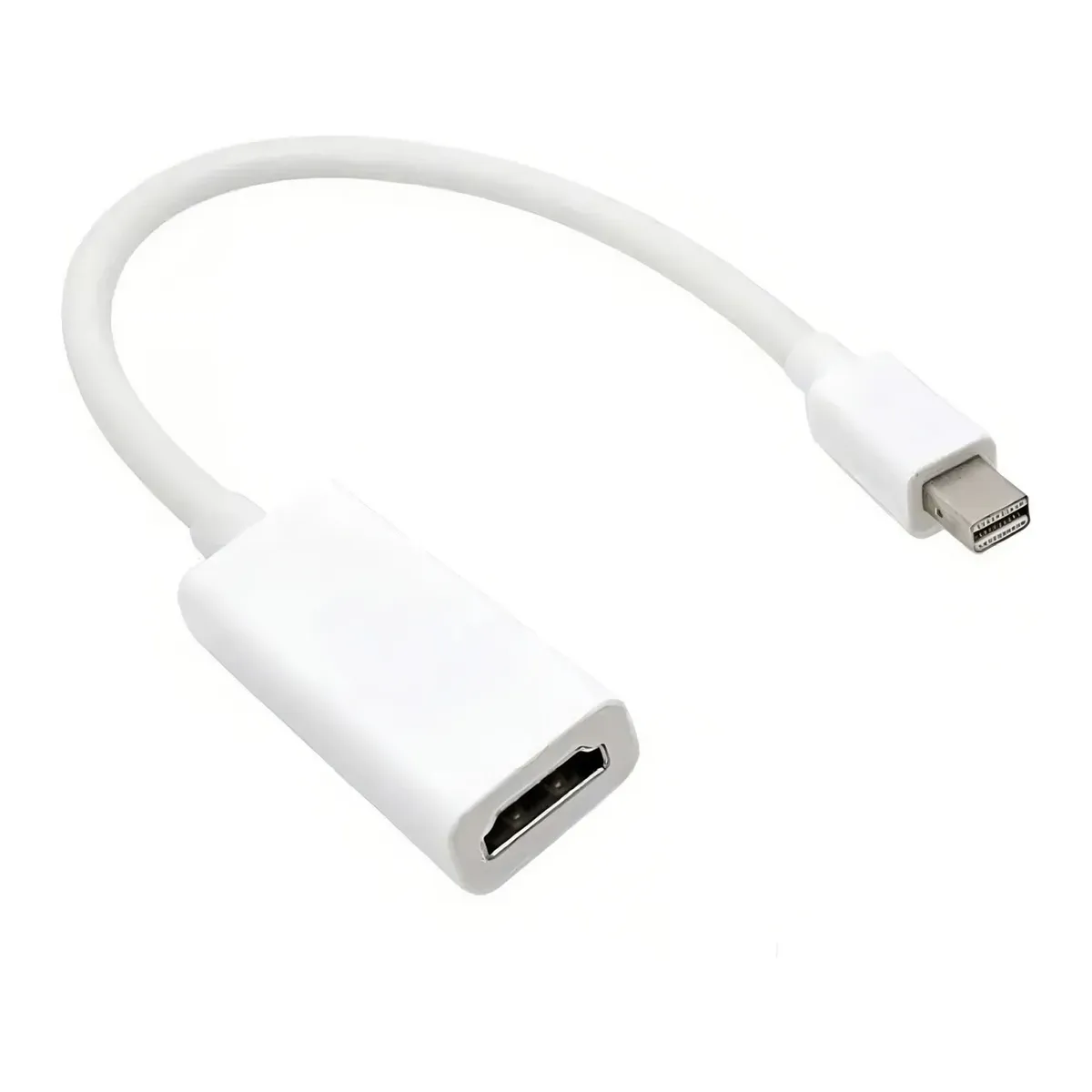 N NISHA ONLINE - Cable Adaptador Mini displayport a HDMI 15CM Compatible Mac