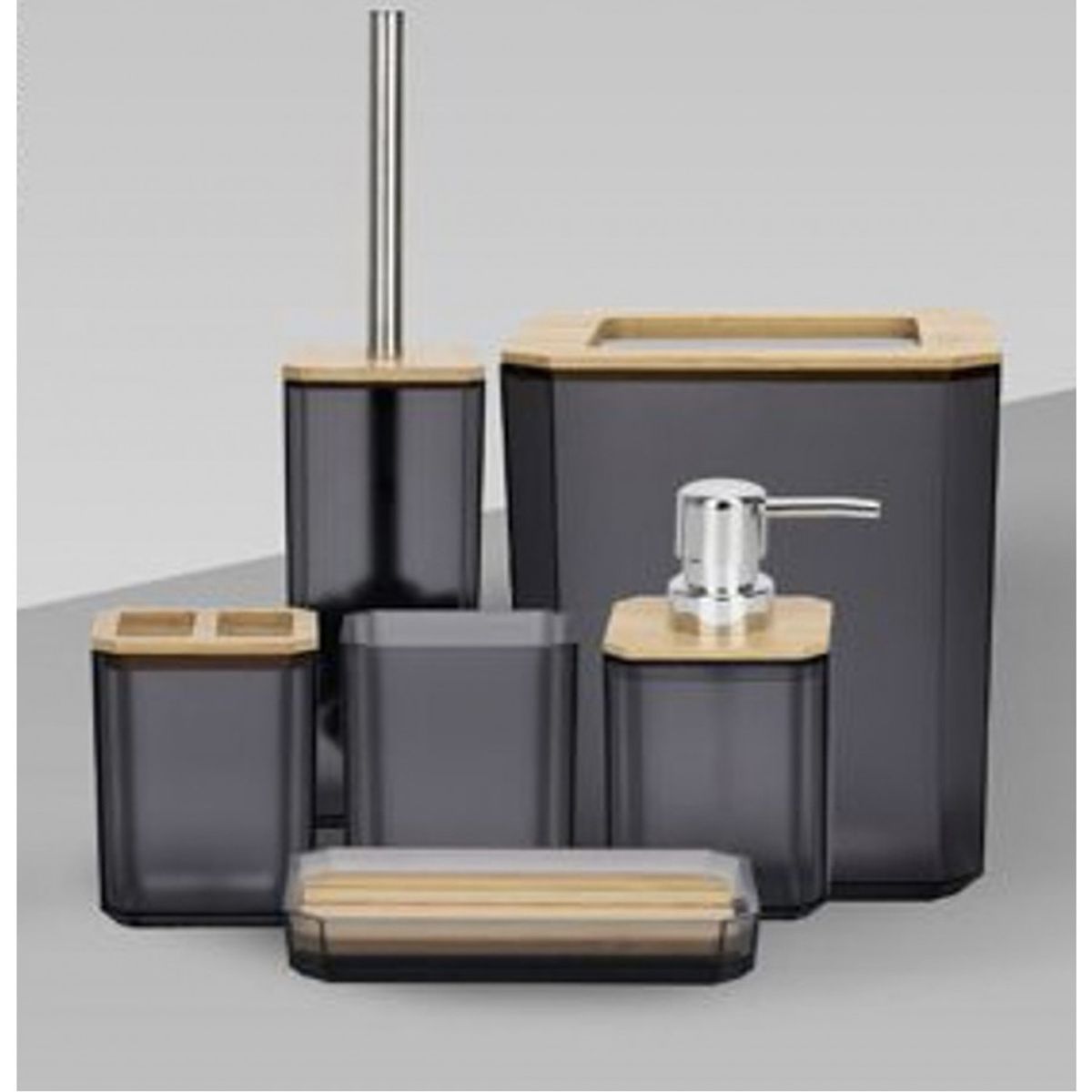 GENERICO - Set de Accesorios de Baño 6 Piezas