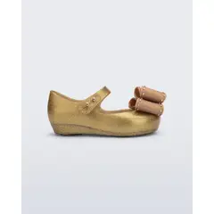 MELISSA - Mini Ultragirl Classic Bow Beige Perlado