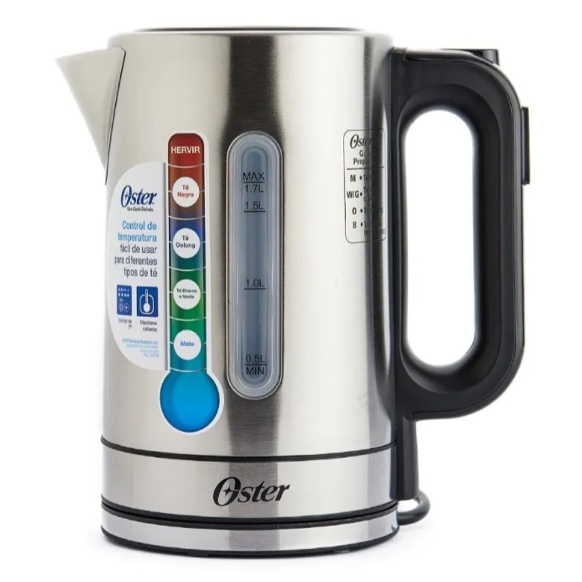 OSTER - Jarra Eléctrica Oster Bvstkt8970 Plateada 1.7l