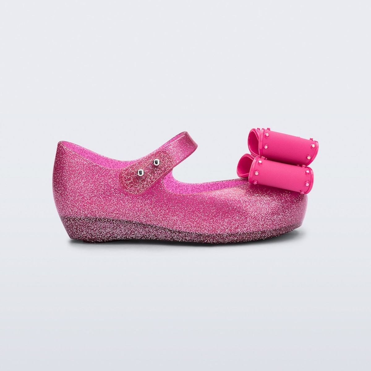 MELISSA - Mini Melissa Ultragirl Classic Bow Rosa Glitter
