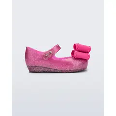 MELISSA - Mini Ultragirl Classic Bow Rosa Glitter