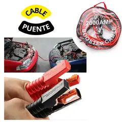 MOVI - Cable para Puente de Bateria 2000 Amp - Energía Instantánea