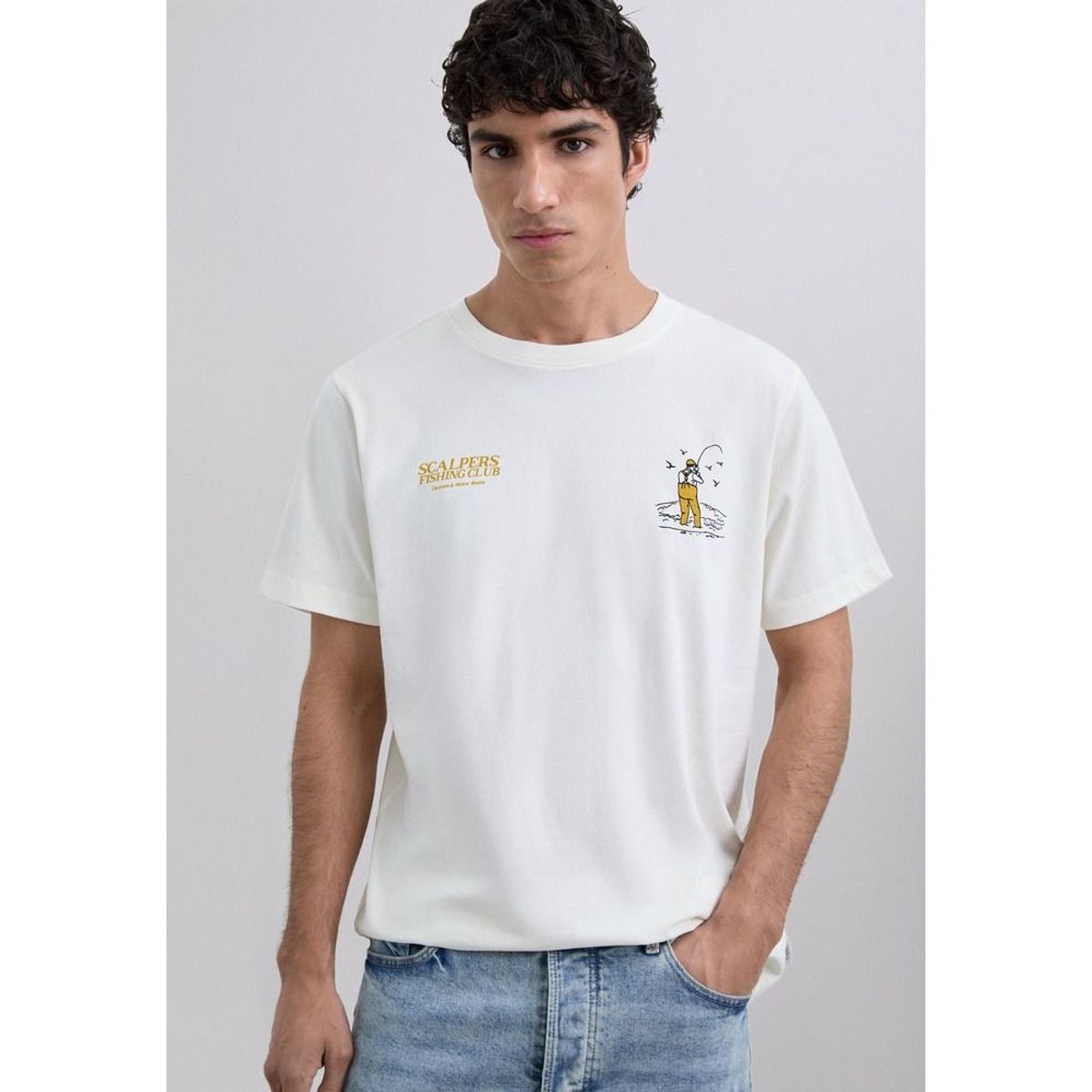 SCALPERS - Polera Print Pescador