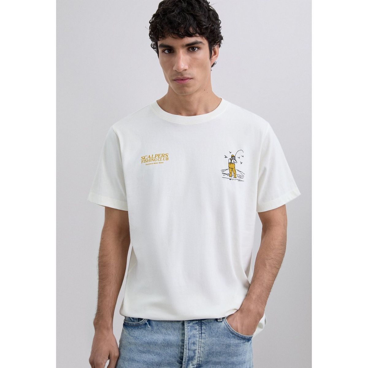 SCALPERS - Polera Print Pescador