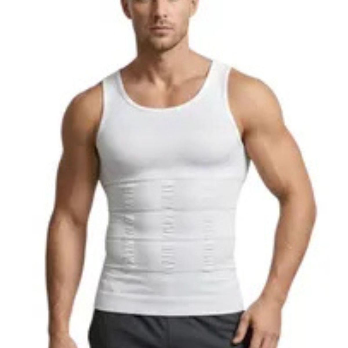 LOOK SHOP - Pack 2 Faja De Compresión Hombre Tipo Musculosa Reductora 310