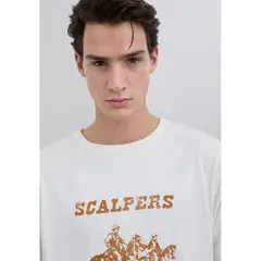 SCALPERS - Polera Estampada Cowboy