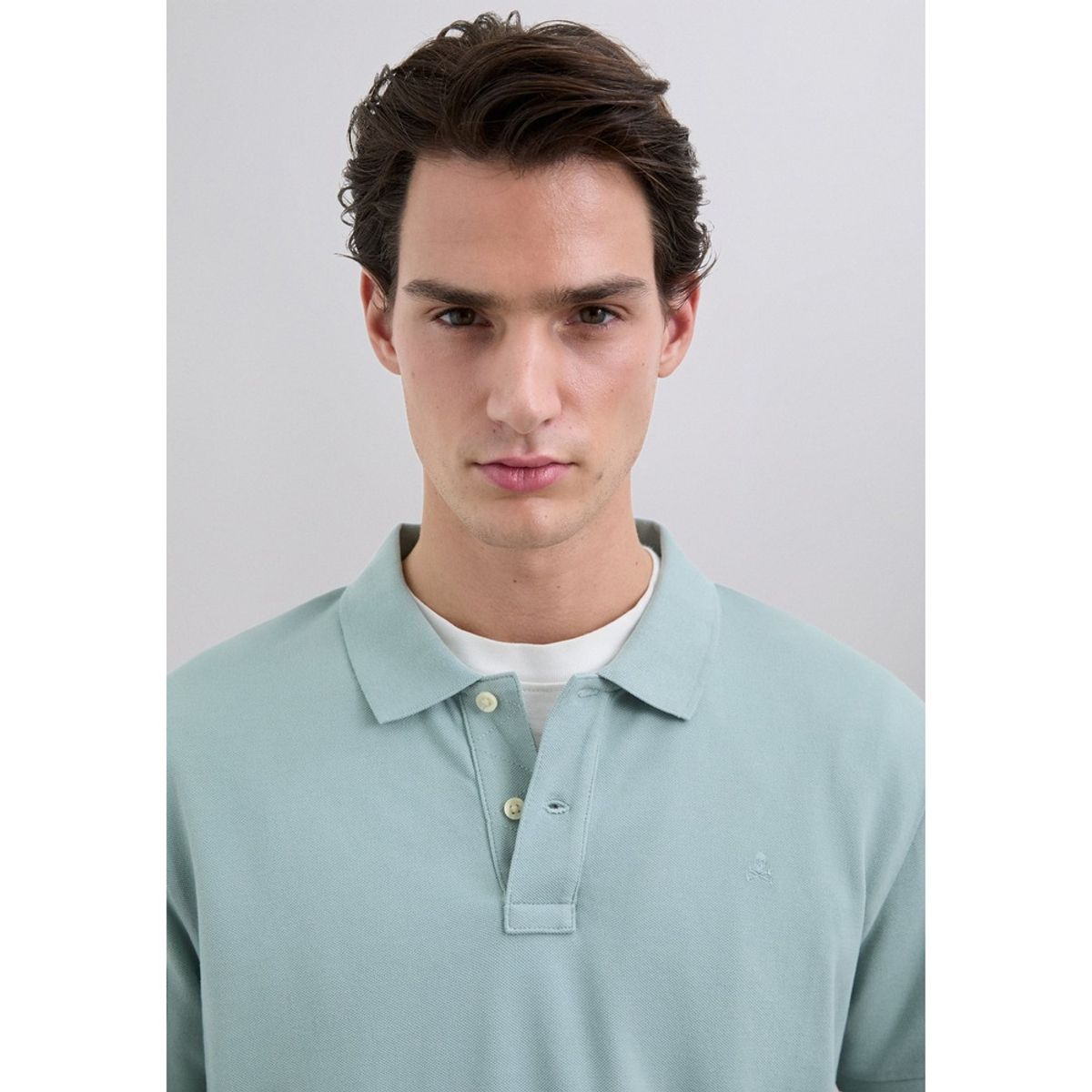 SCALPERS - Polo Básico Calavera