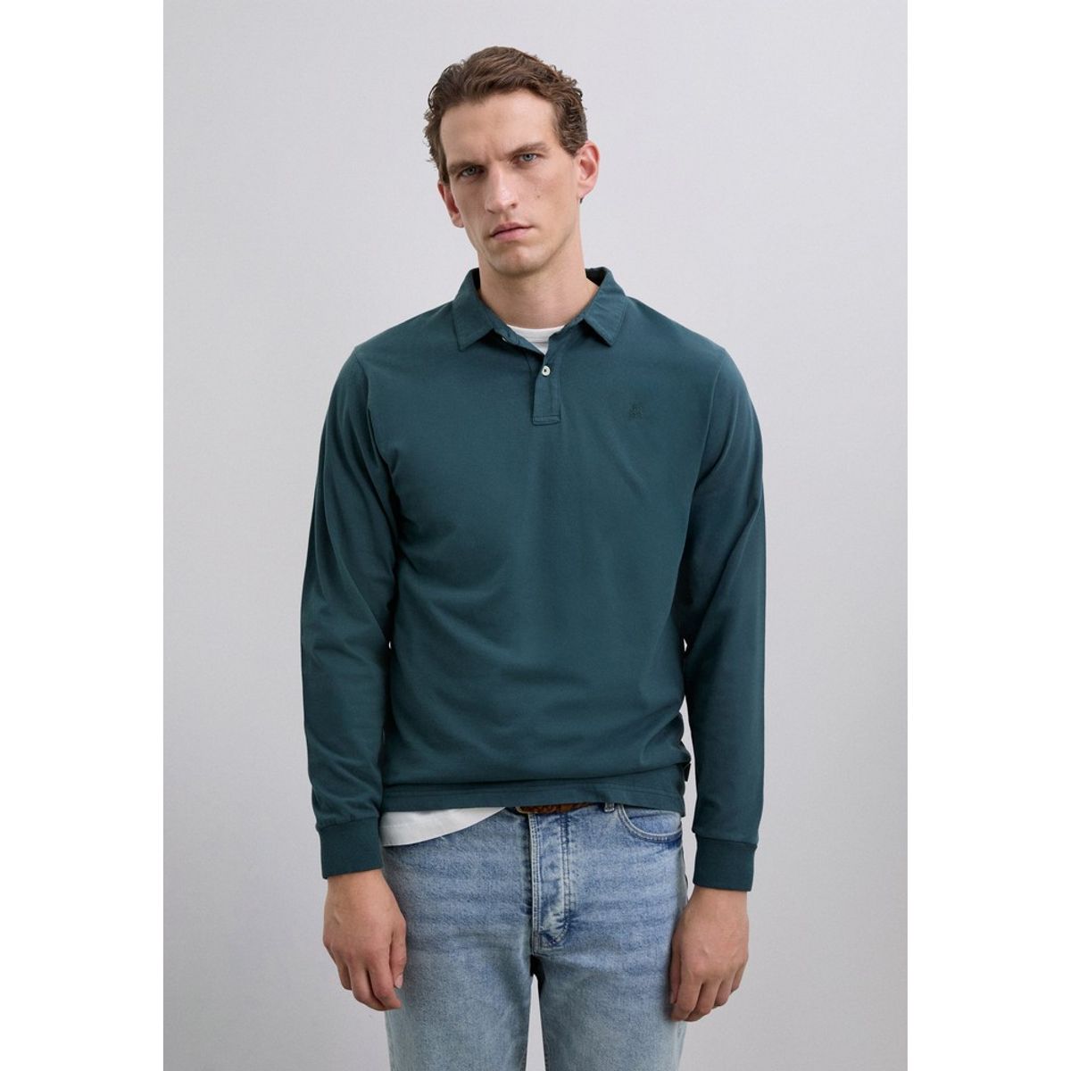 SCALPERS - Polo Manga Larga Calavera