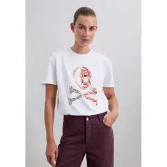 SCALPERS - POLERA LOGO CALAVERA PRINT