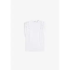 SCALPERS - Polera Tachuelas Manga Sisa