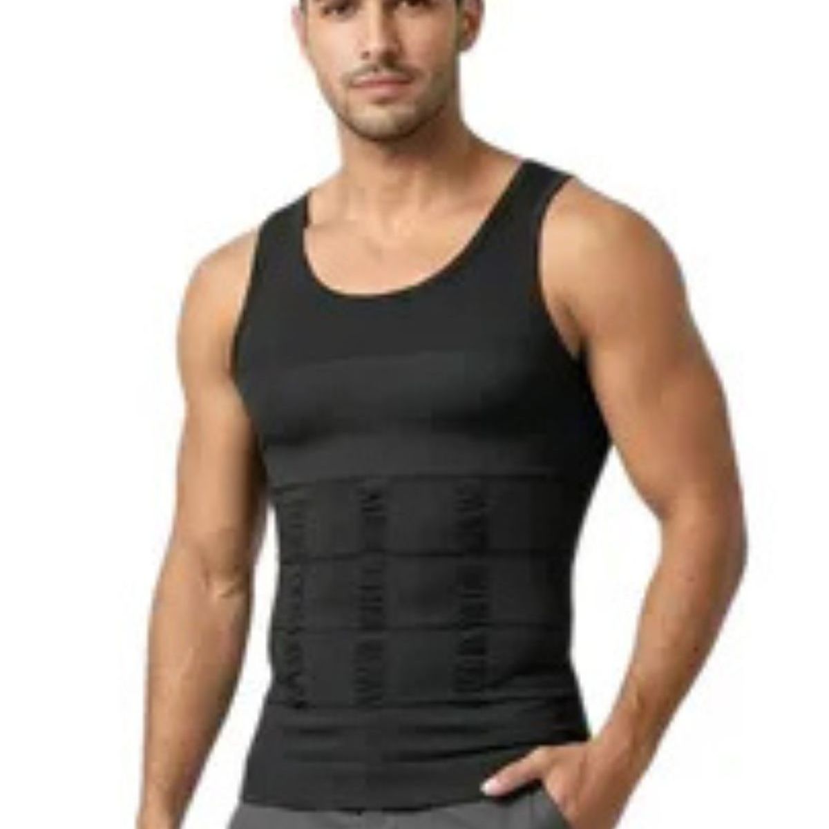 LOOK SHOP - Pack 2 Faja De Compresión Hombre Tipo Musculosa Reductora 310