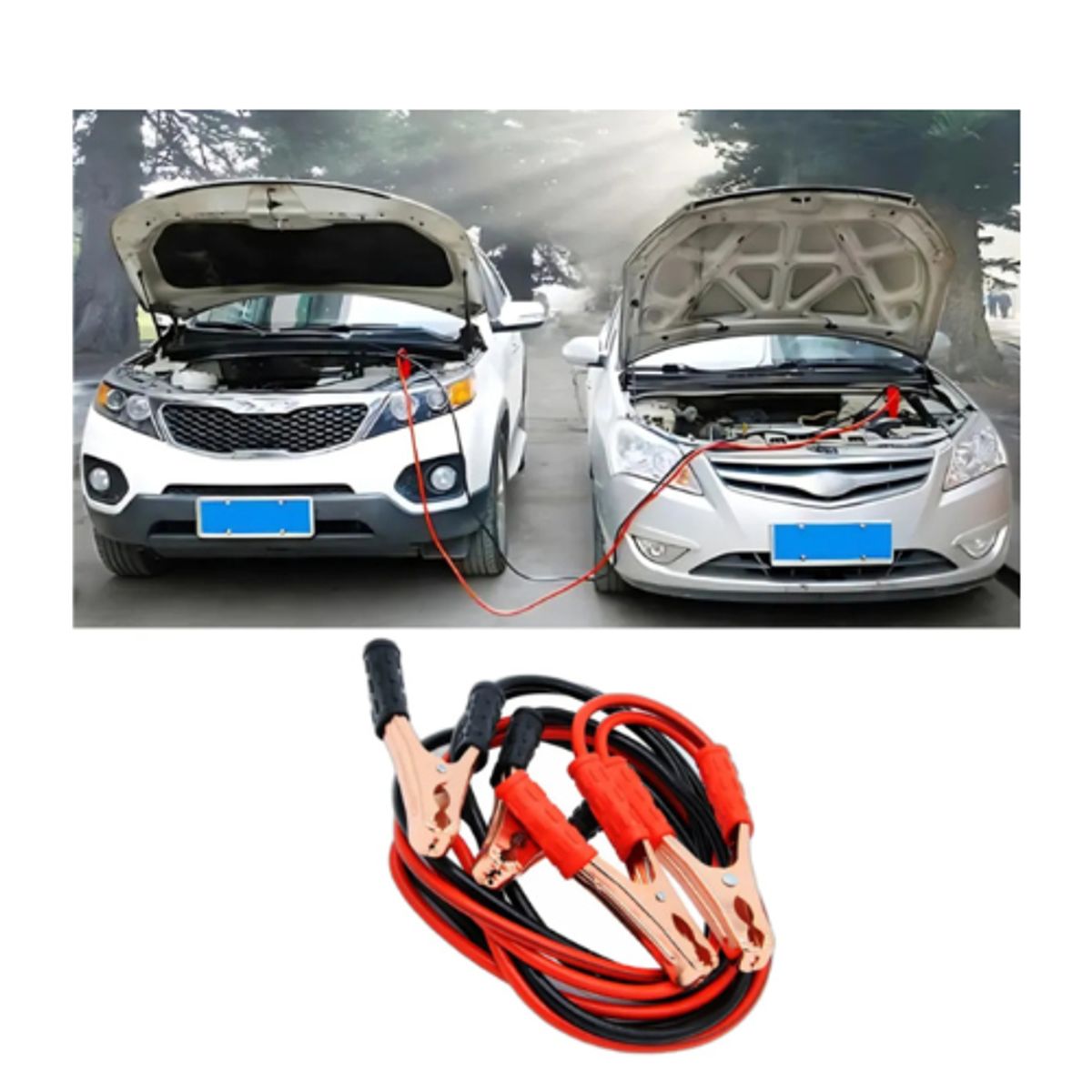 MOVI - Cable para Puente de Bateria 2000 Amp - Energía Instantánea
