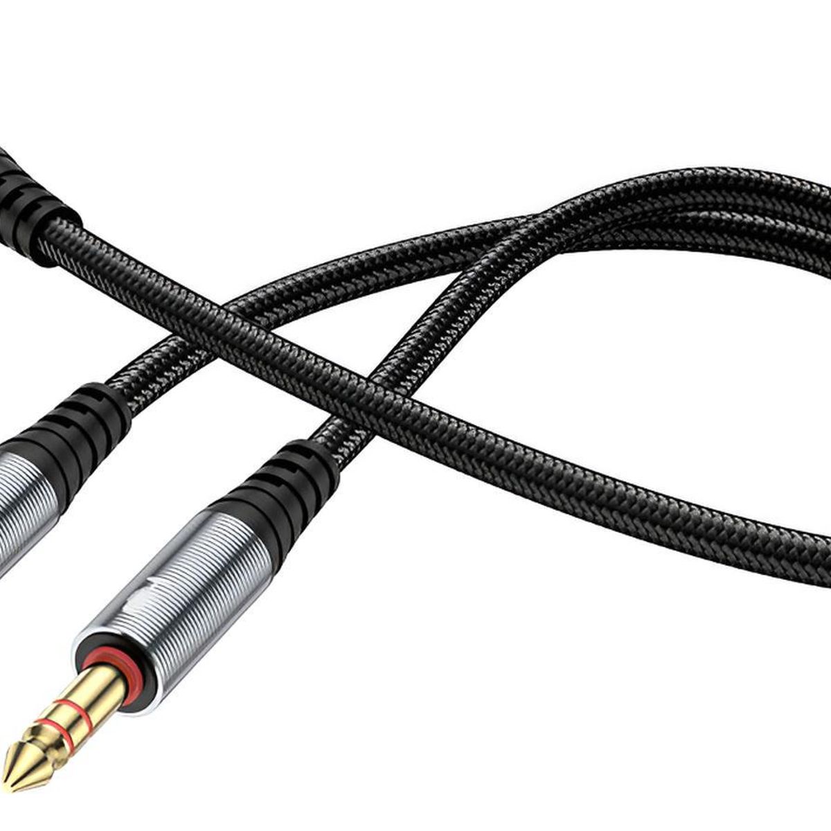 HOCO - Adaptador De Audio Hembra 3.5mm Microfono Y Audífono - Hoco