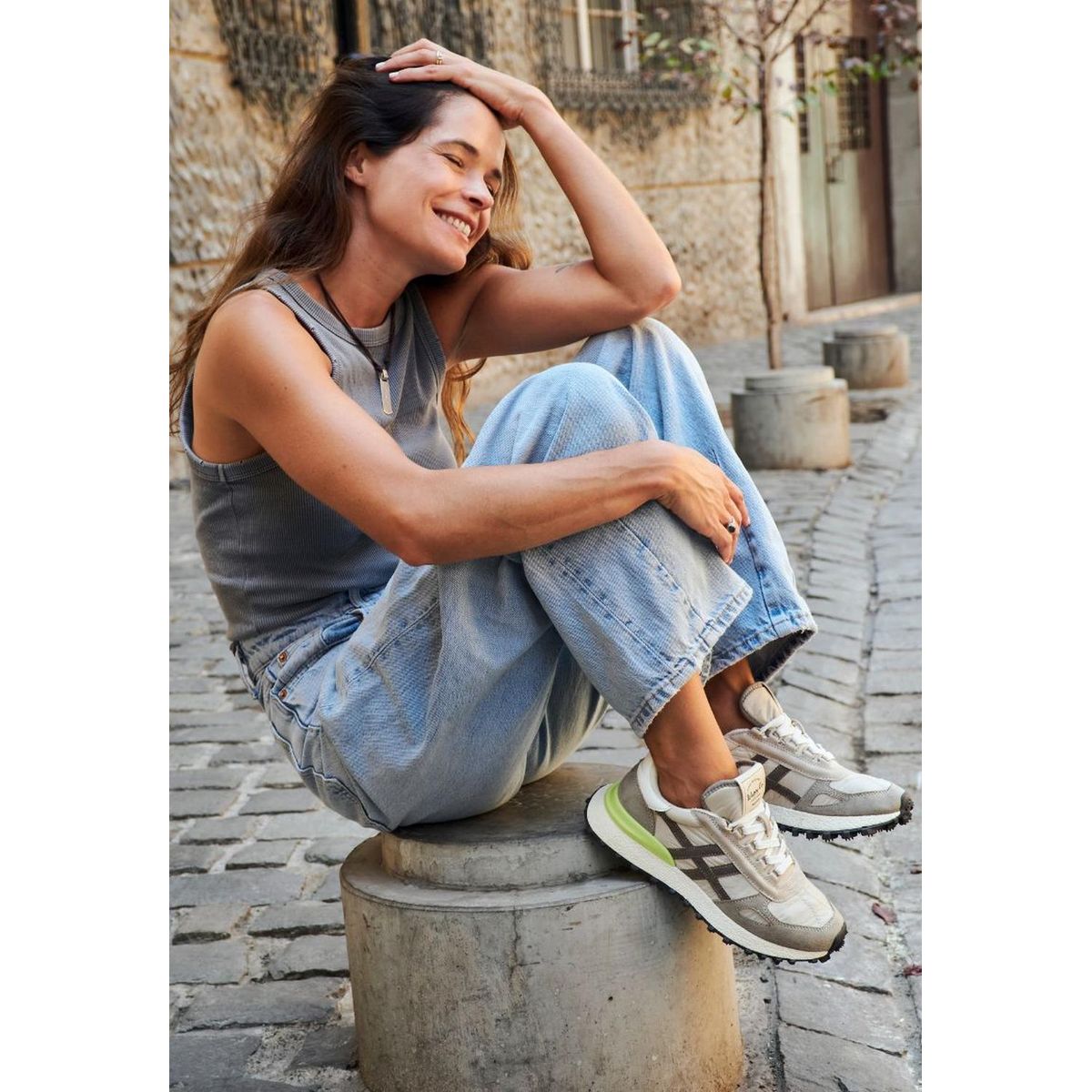 WAPPY TIENDA - ZAPATILLA WOMEN CHUNK W26 WHITE