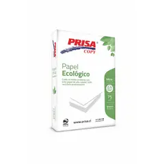 GENERICO - Resma Papel Fotocopia Prisa Ecológico Oficio 75g 500 Hojas