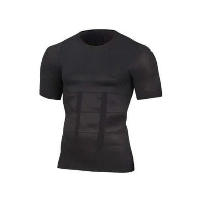 Imagen 2 del producto Polera Compresión Hombre Faja Camiseta Reductora Hombre 779