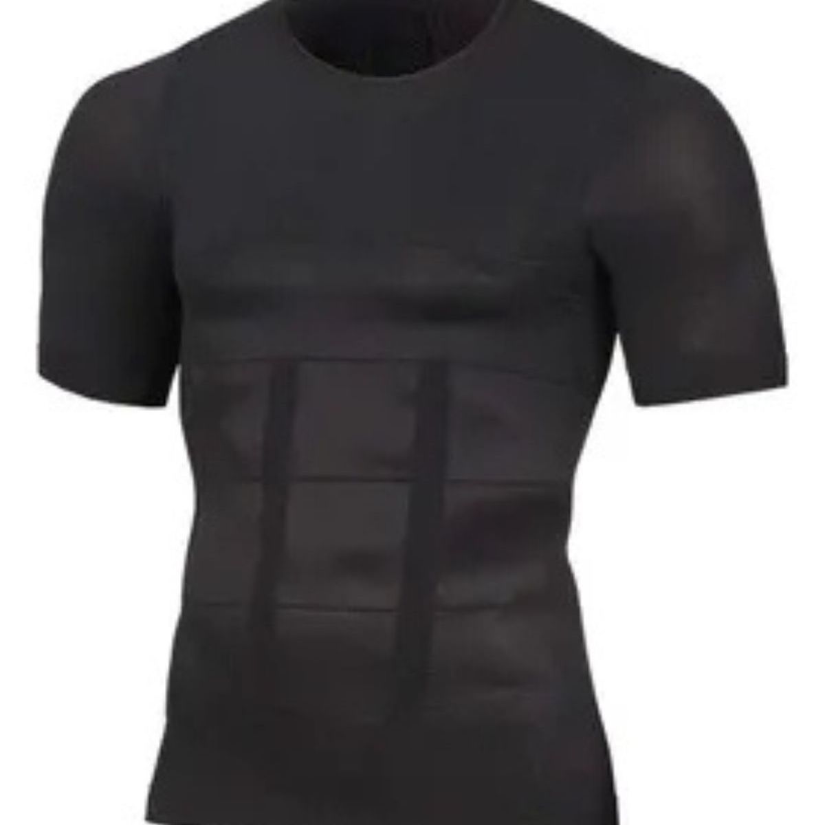 LOOK SHOP - Polera Compresión Hombre Faja Camiseta Reductora Hombre 779