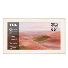 TCL - Smart TV 65" QLED ART TV 65A300W