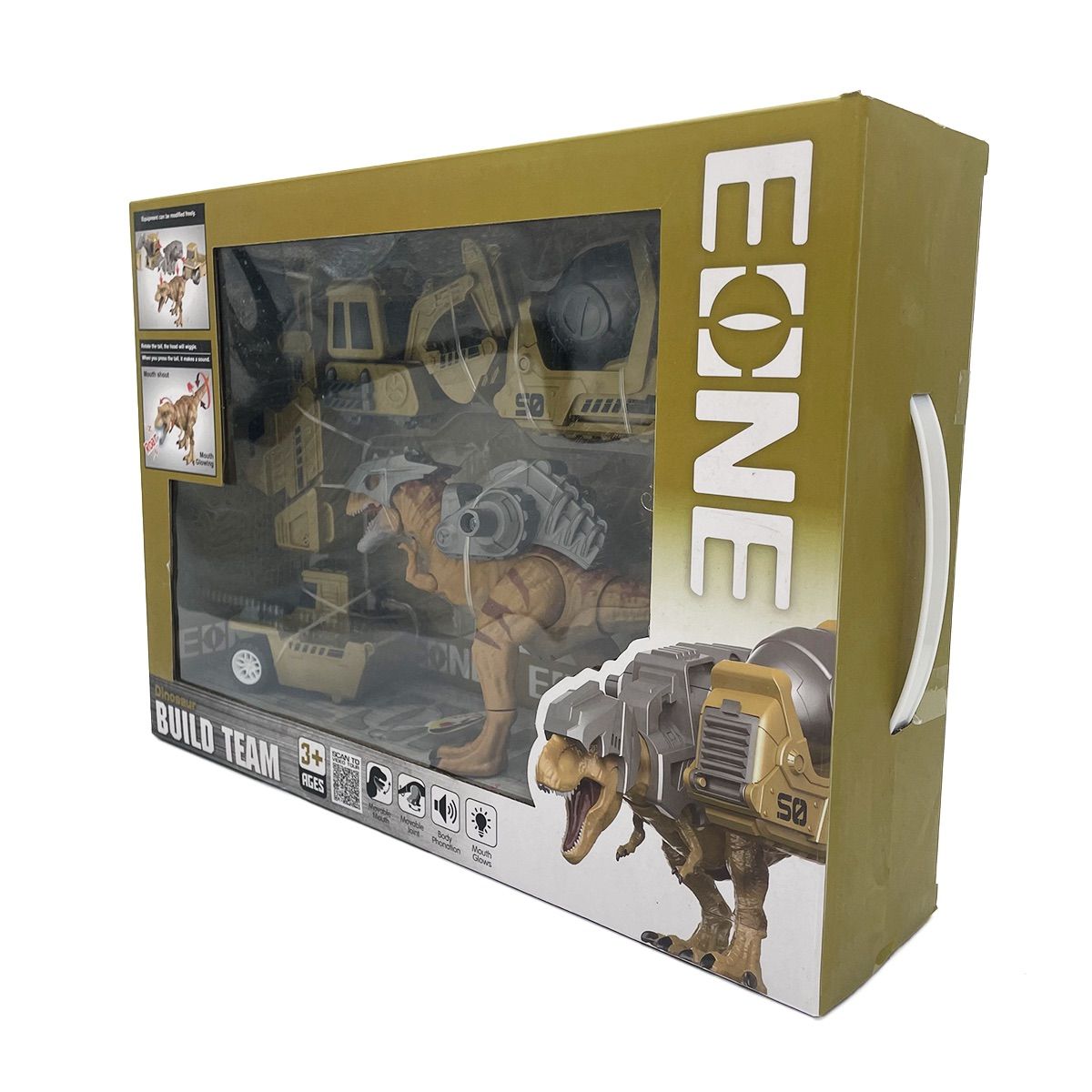 MAGNETICS - Dinosaurio Constructor con Luces y Sonidos Magnetics