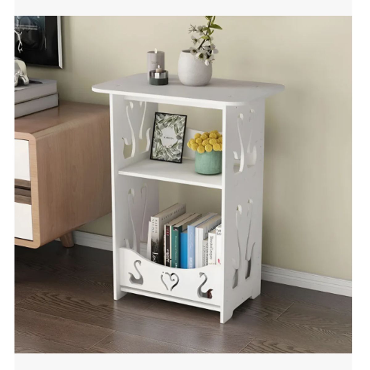 GENERICO - Estante De Baño Lavanderia Organizador Blanco