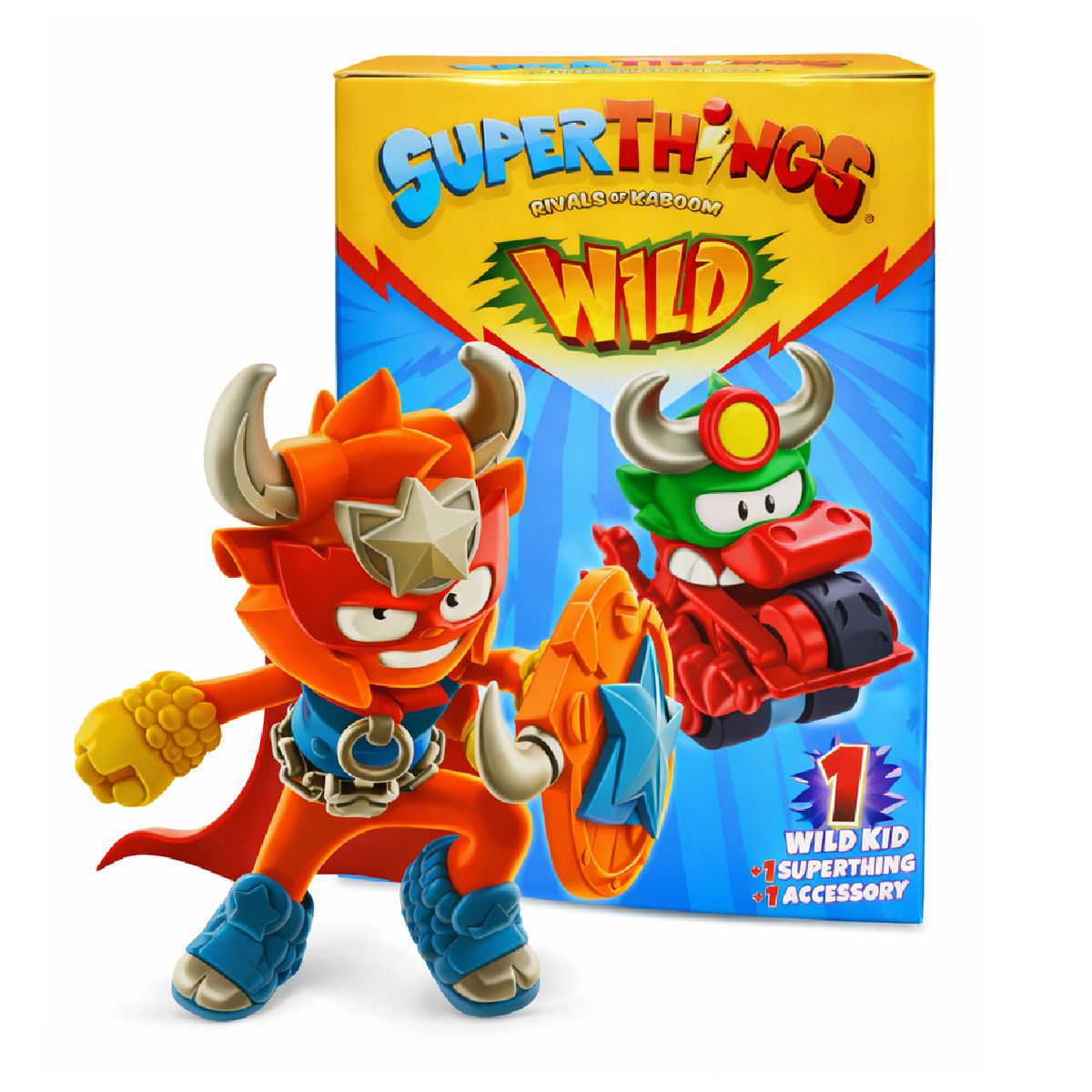 GENERICO - SuperThings Wild Kid - Silverhorn
