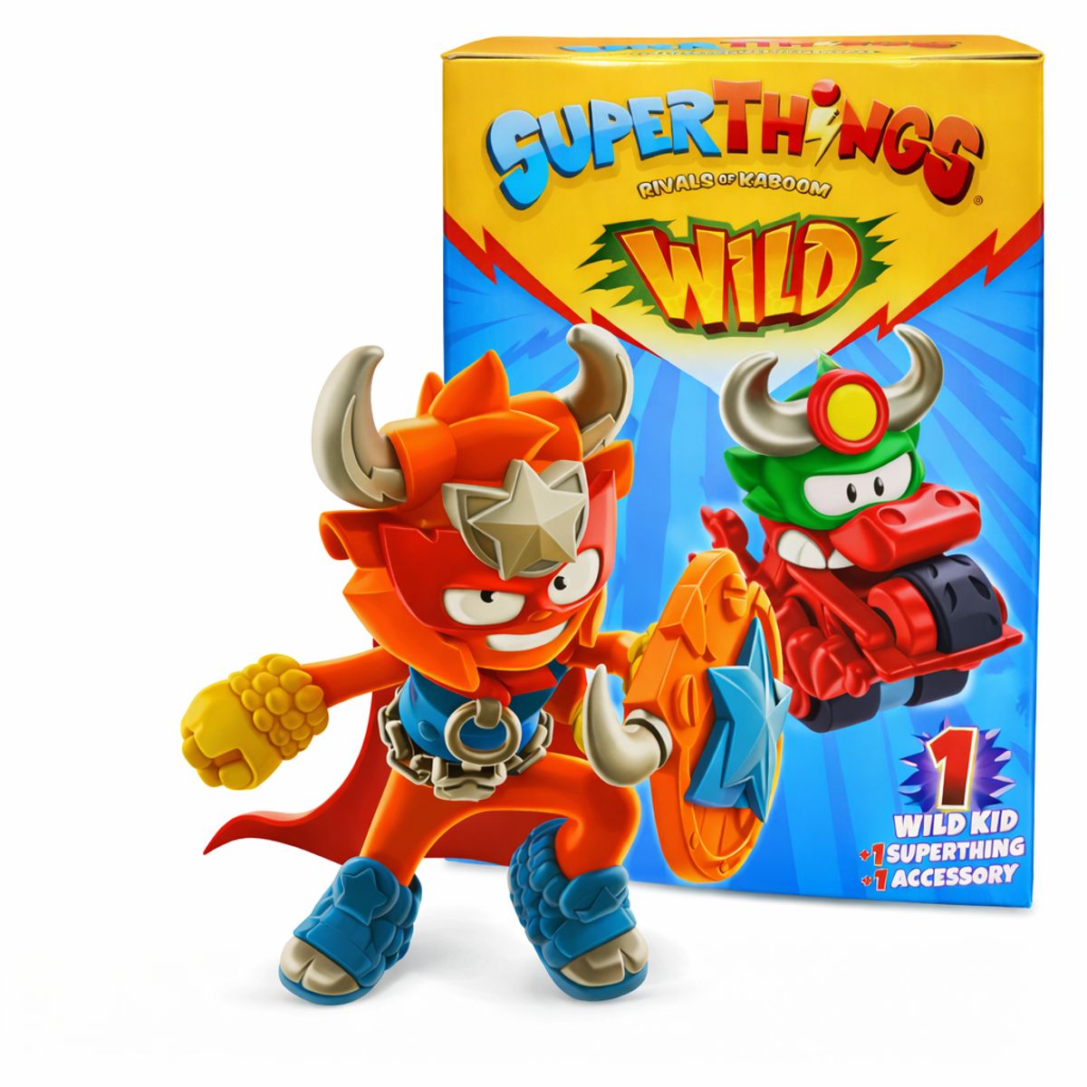 GENERICO - SuperThings Wild Kid - Silverhorn