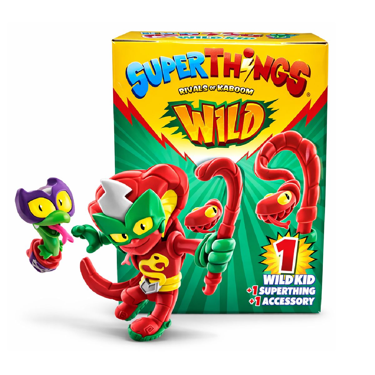 GENERICO - SuperThings Wild Kid - Hiss