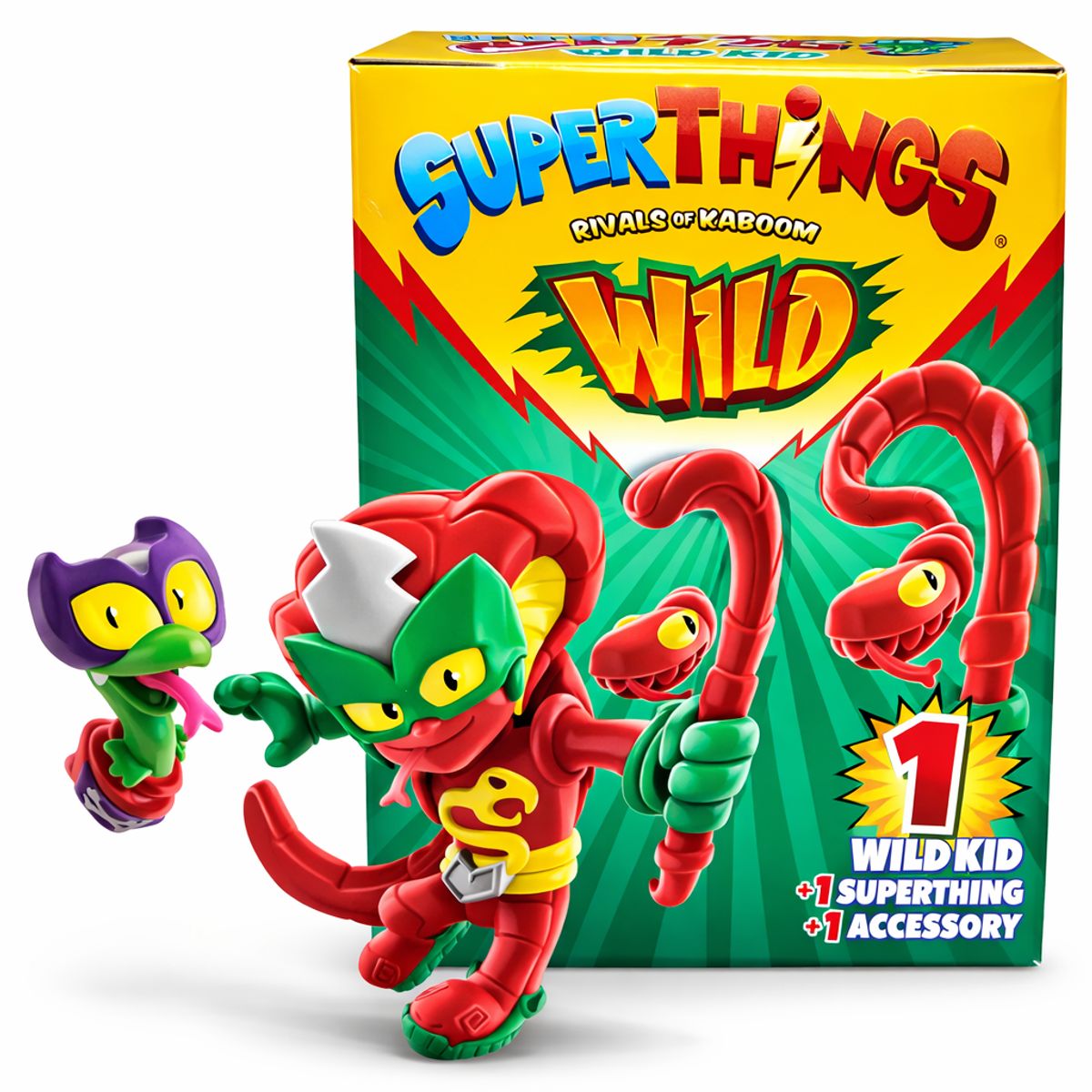GENERICO - SuperThings Wild Kid - Hiss