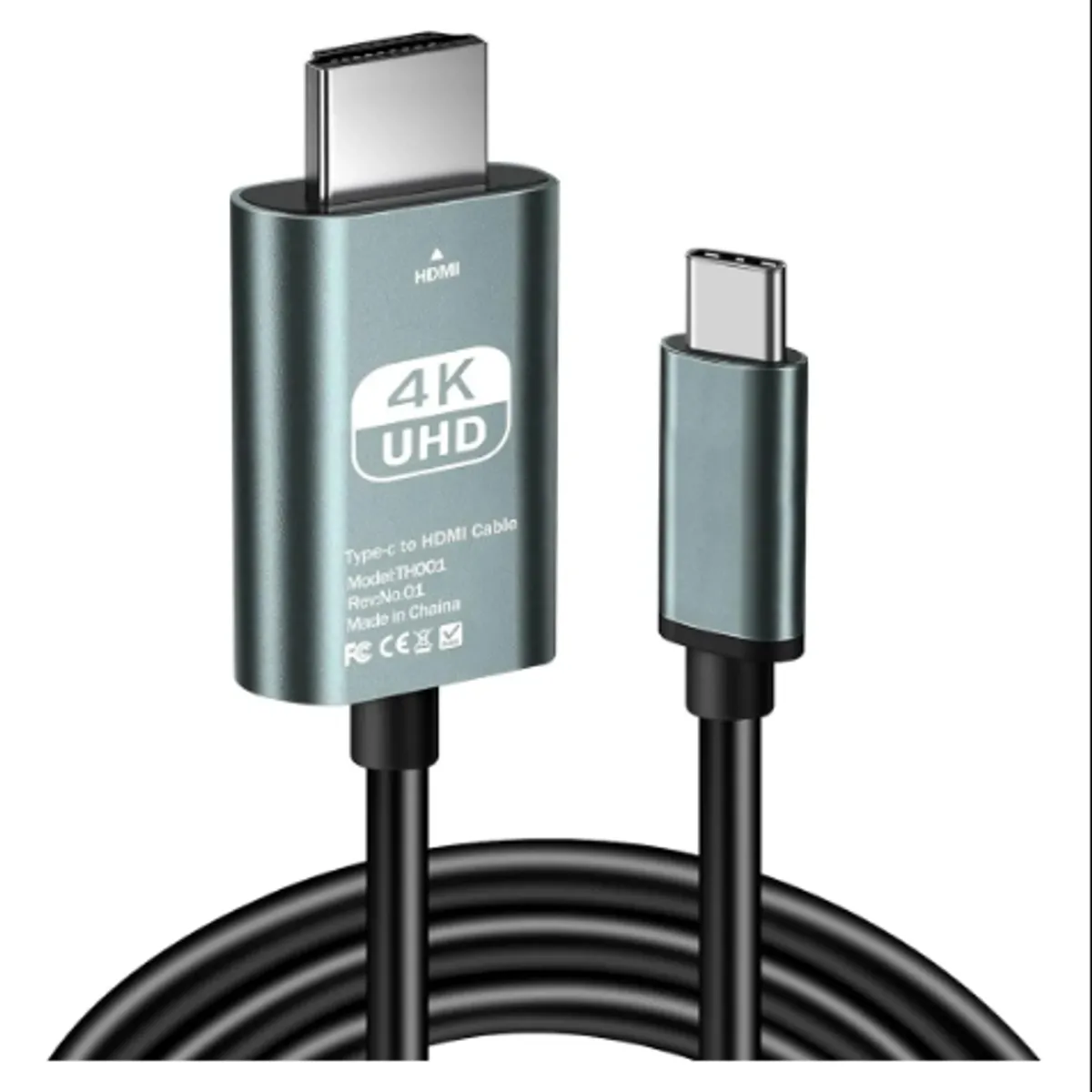 GENERICO - Cable Usb Tipo C A Hdmi Adaptador 4k2k Ultra Hd 30hz