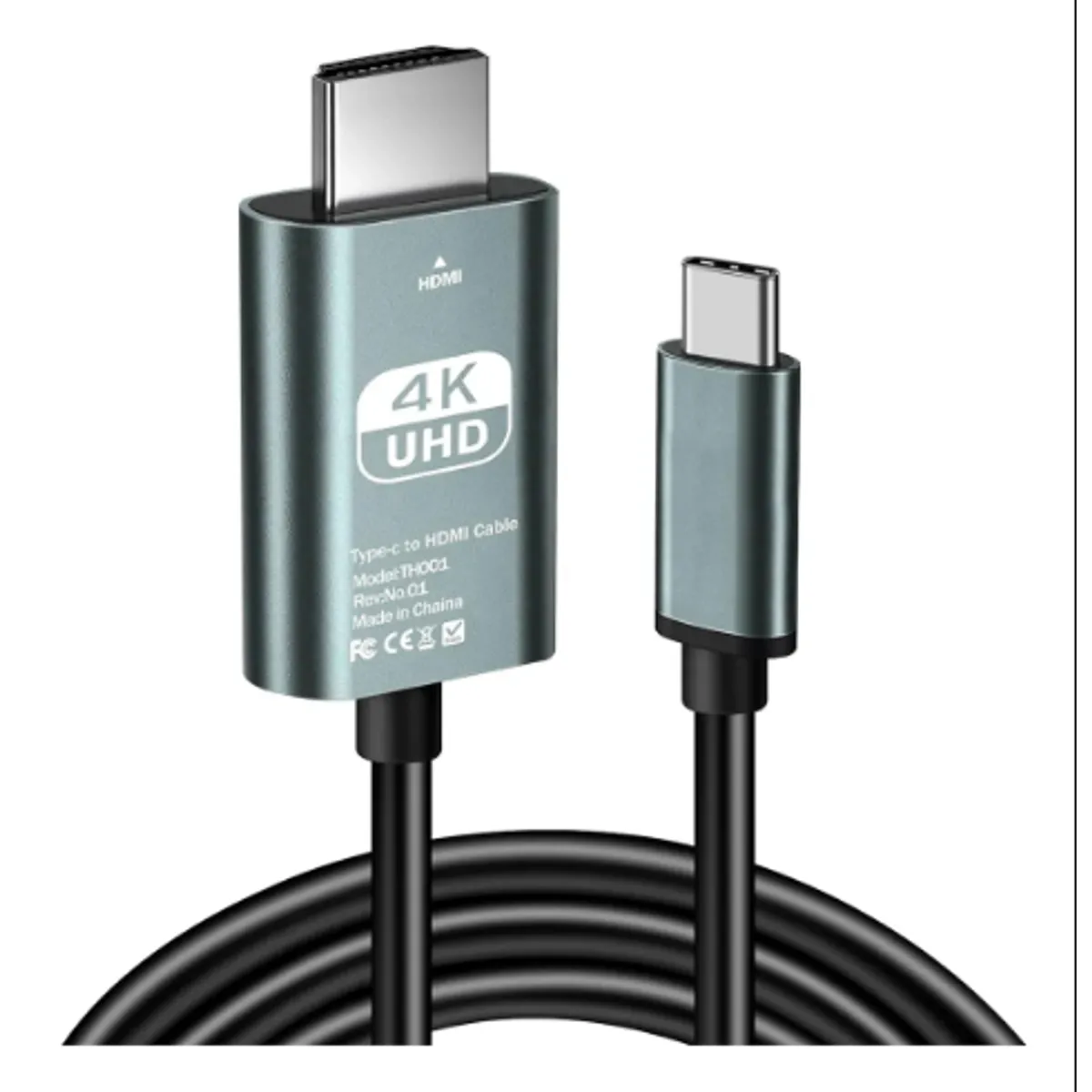 GENERICO - Cable Usb Tipo C A Hdmi Adaptador 4k2k Ultra Hd 30hz