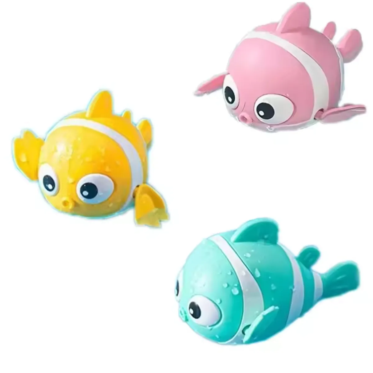 GENERICO - Kit 3 Peces De Juego Para Ducha Juguetes De Baño Para Niños Multicolor