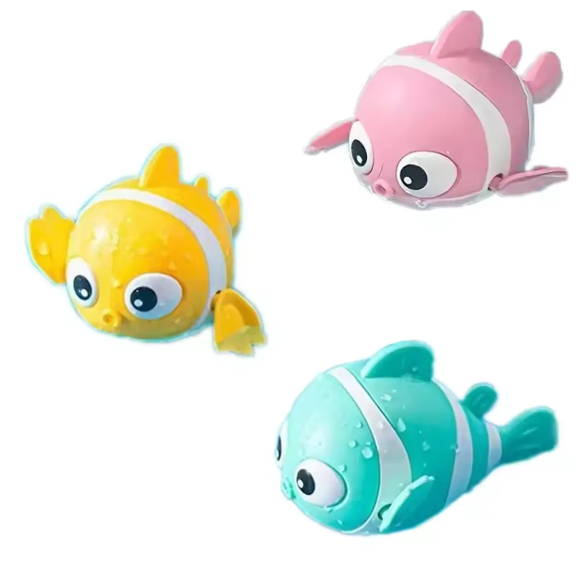 GENERICO - Kit 3 Peces De Juego Para Ducha Juguetes De Baño Para Niños Multicolor