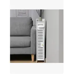GENERICO - Mueble Estante Baño Organizador Repisas Cocina Esquinero Blanco